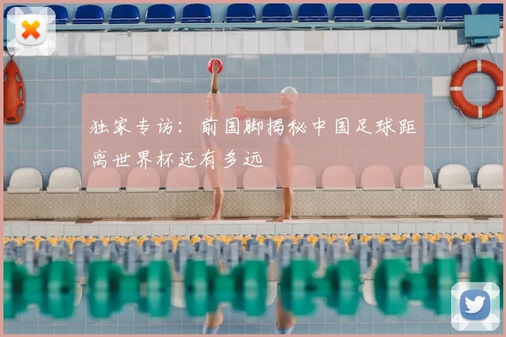 独家专访:前国脚揭秘中国足球距离世界杯还有多远